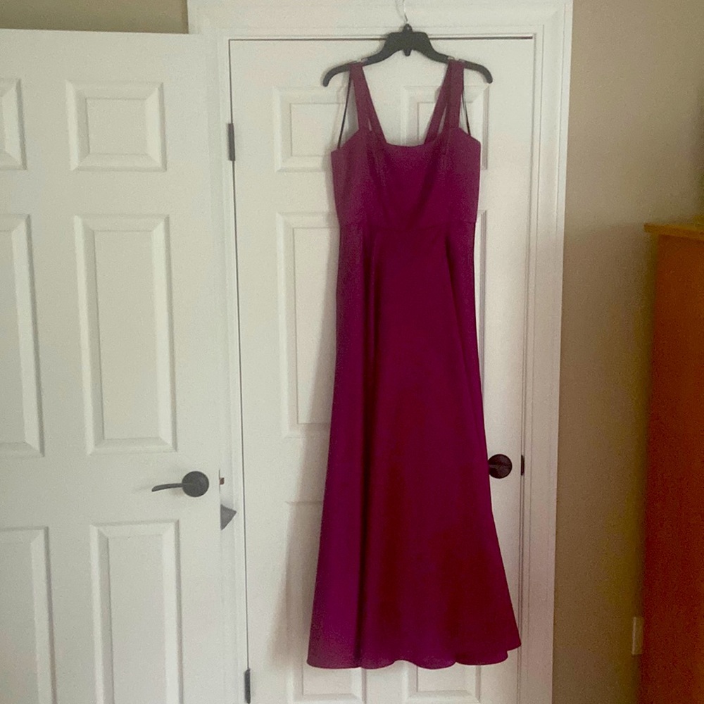 Xscape pink gown with pockets
